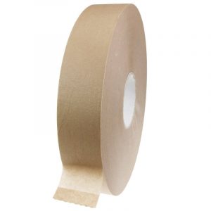 Papieren machinetape solvent 48mm x 500mtr BRUIN